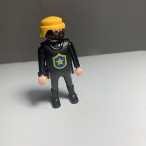 Playmobil 1992 swat police with mask